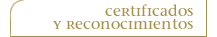 RECONOCIMIENTOS