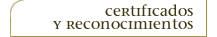 RECONOCIMIENTOS