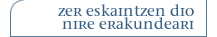ZER ESKAINTZEN DIO NIRE ERAKUNDEARI?