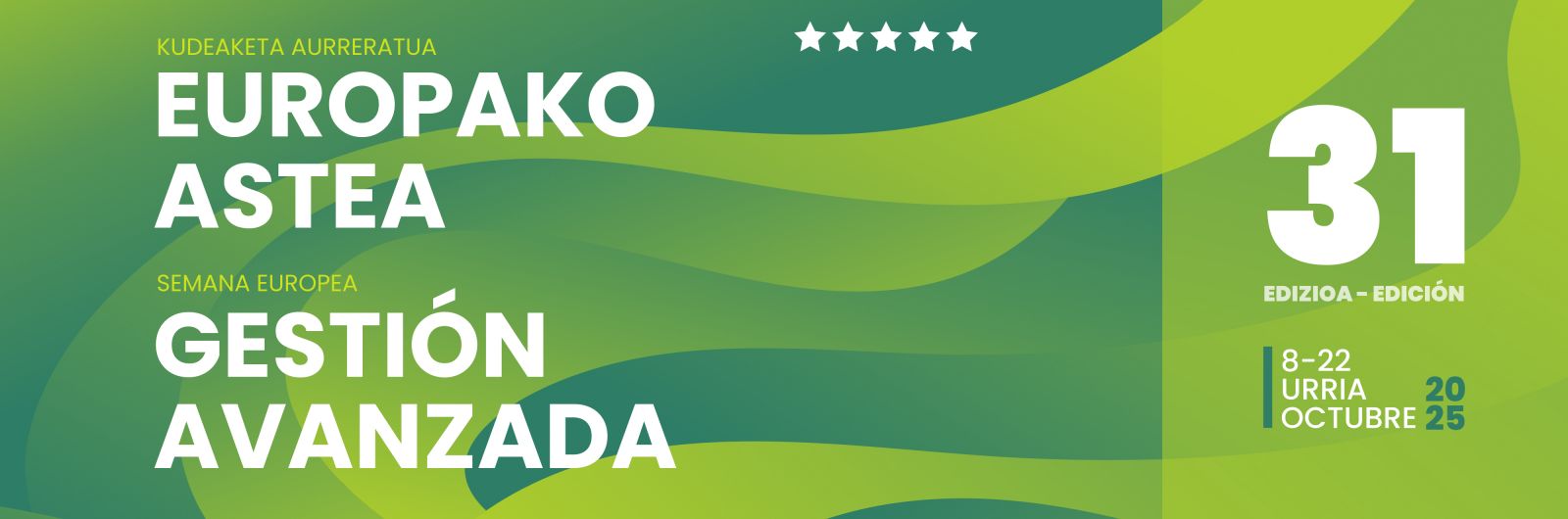 Novedades Semana Europea<br> Gestin Avanzada 2025